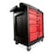 Rubbermaid Commercial Mobile Workcenter, 5 Drawer, Black, 32-1/2 in W x 20 in D x 33-1/2 in H FG773488BLA - alternate 7
